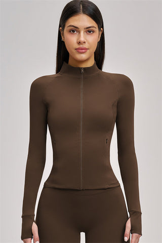 The Swoon Jacket Sports Bra Flared Leggings 3-Piece Set