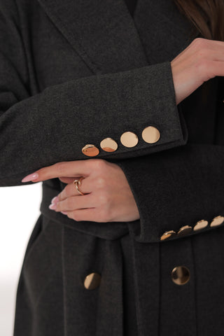 Atlas Tailored Cashmere Wool Coat