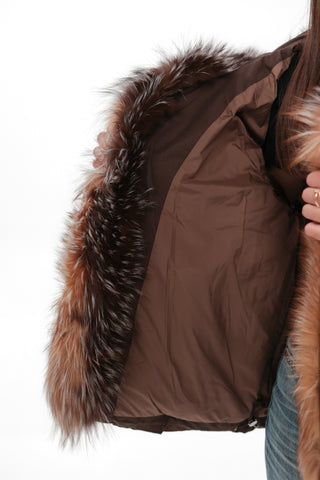 Valerie Genuine Fur Down Fill Parka