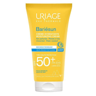 Uriage Bariesun Fragrance-Free Sunscreen Cream SPF 50+ - Moisturizing, Non-Comedogenic Sun Protection - Glamourous Grace