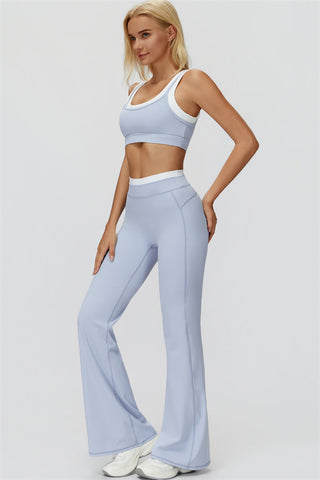 The Canyon Sports Bra Flared Leggings 2-Piece Set