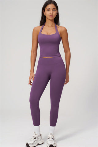 The Empower Halter Crop Top