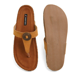 Olivia - Tan Cork Sandals