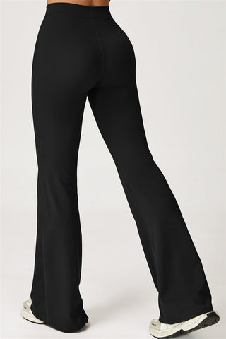 The Axis Crop Top Flared Leggings 2-Piece Set
