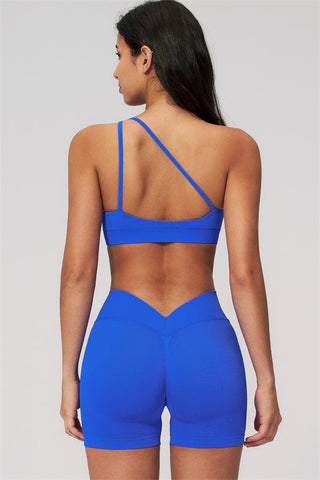 The Empower One-Shoulder Sports Bra
