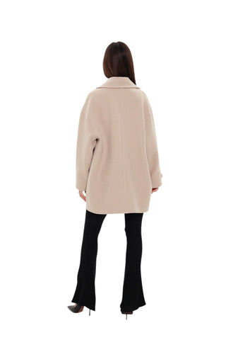 Kyoto Midi Cashmere Wool Blend Coat