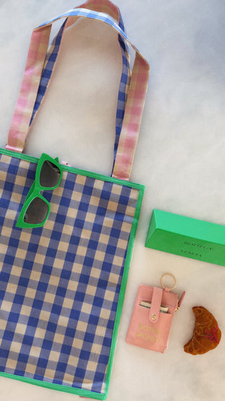 Maderas Gingham Tote Bag