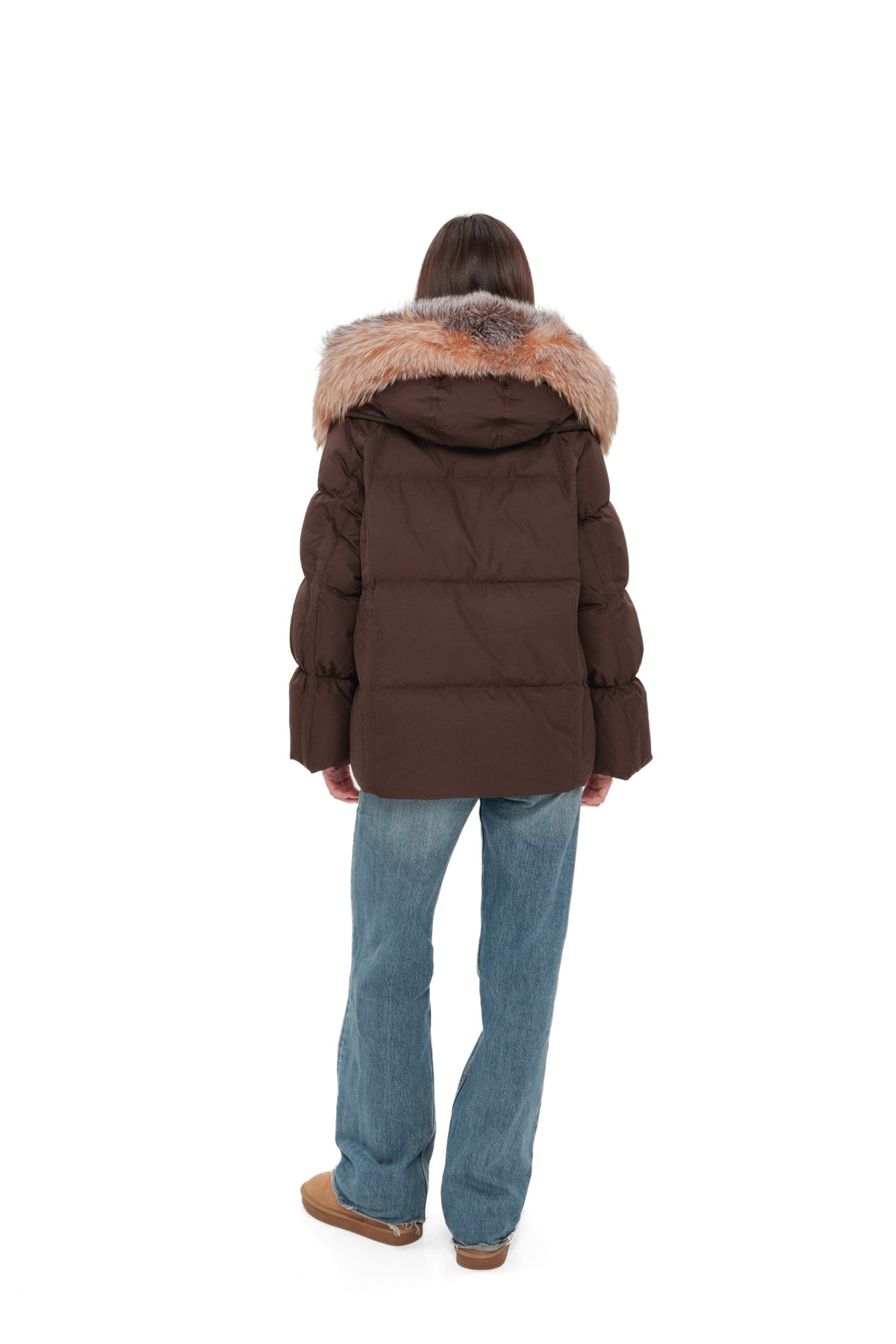 Valerie Genuine Fur Down Fill Parka