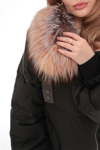 Aurora Genuine Fur Down Fill Parka