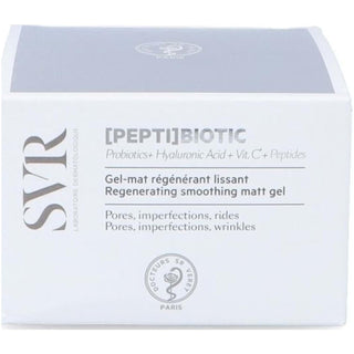 SVR Pepti Biotic Regenerating Smoothing Matt Gel 50ml - Hydrating Anti-Aging Smoothing Gel for Sensitive Skin - Glamourous Grace