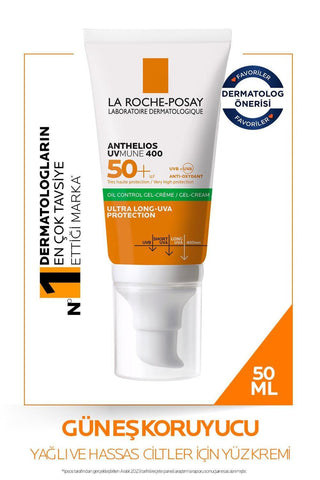 La Roche Posay Anthelios Uvmune 400 Oil Control SPF 50+ Cream 50 ml - Glamourous Grace