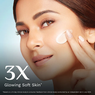 Pilgrim Glow Moisturizer Face Cream With Niacinamide & Vitamin C For Glowing Skin, Dry Skin Hydration, Non-Greasy