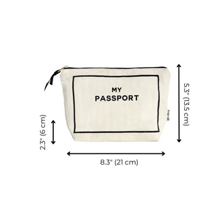 Passport Pouch – Cream - Glamourous Grace