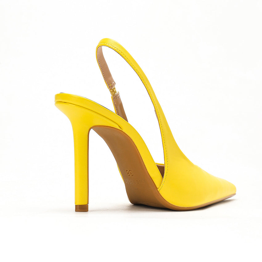 Quinn - Yellow Heels