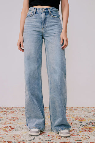 Angeles High Rise Baggy Jeans HJ103 - Glamourous Grace