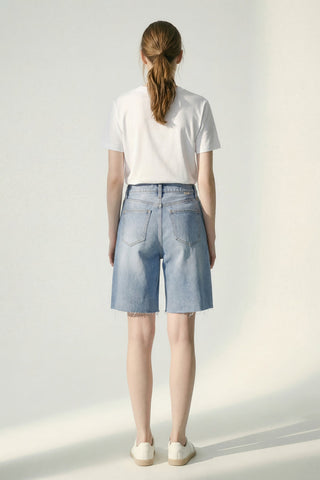 Coastal Breeze 90's Bermuda Shorts HJ807 - Glamourous Grace