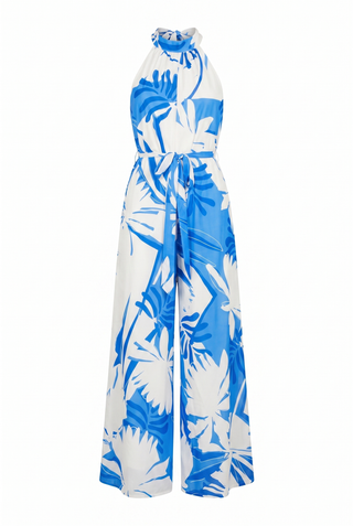 HERE FOR THE VACATION WOVEN JUMPSUIT