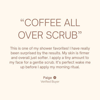Invigorating Coffee Body Scrub, 8 oz