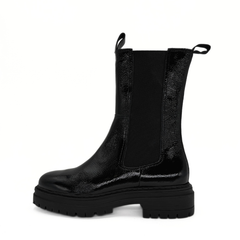 Sherry Patent Lugsole Booties
