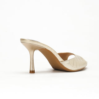 Orlina - Gold Kitten Heels