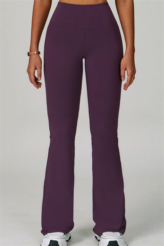 The Bold Cross Back Sports Bra Flared Leggings 2-Piece Set