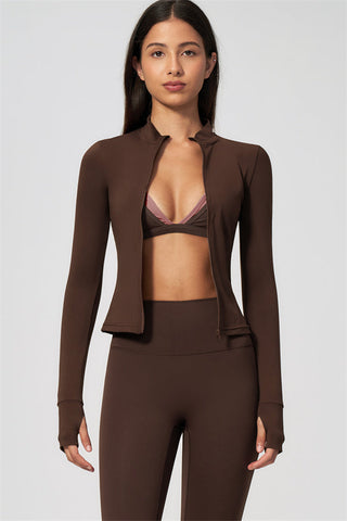 The Seraphine Jacket Sports Bra Leggings 3-Piece Set