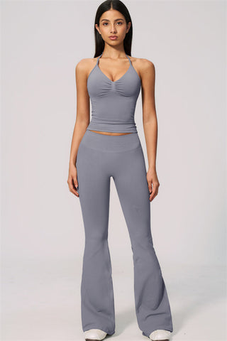 The Velvetine Flared Leggings