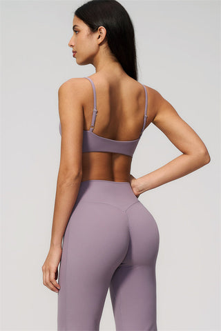 The Zura Sports Bra Flared Leggings 2-Piece Set