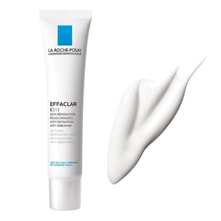 La Roche Posay Effaclar K (+) Sebum Control Face Moisturizer for Oily Skin - Non-Comedogenic & Hypoallergenic - Glamourous Grace
