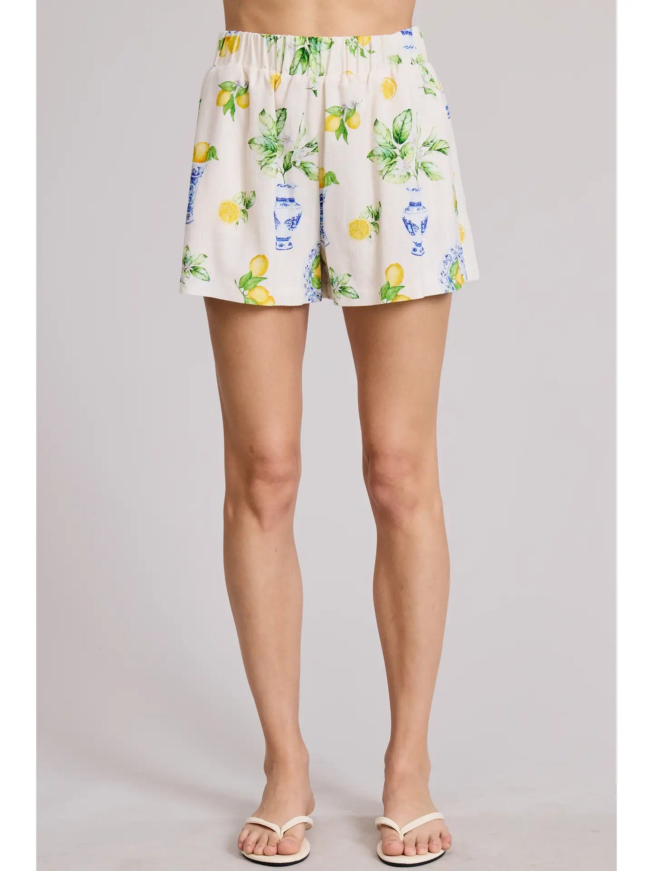 Italia Lemon Shorts - Glamourous Grace