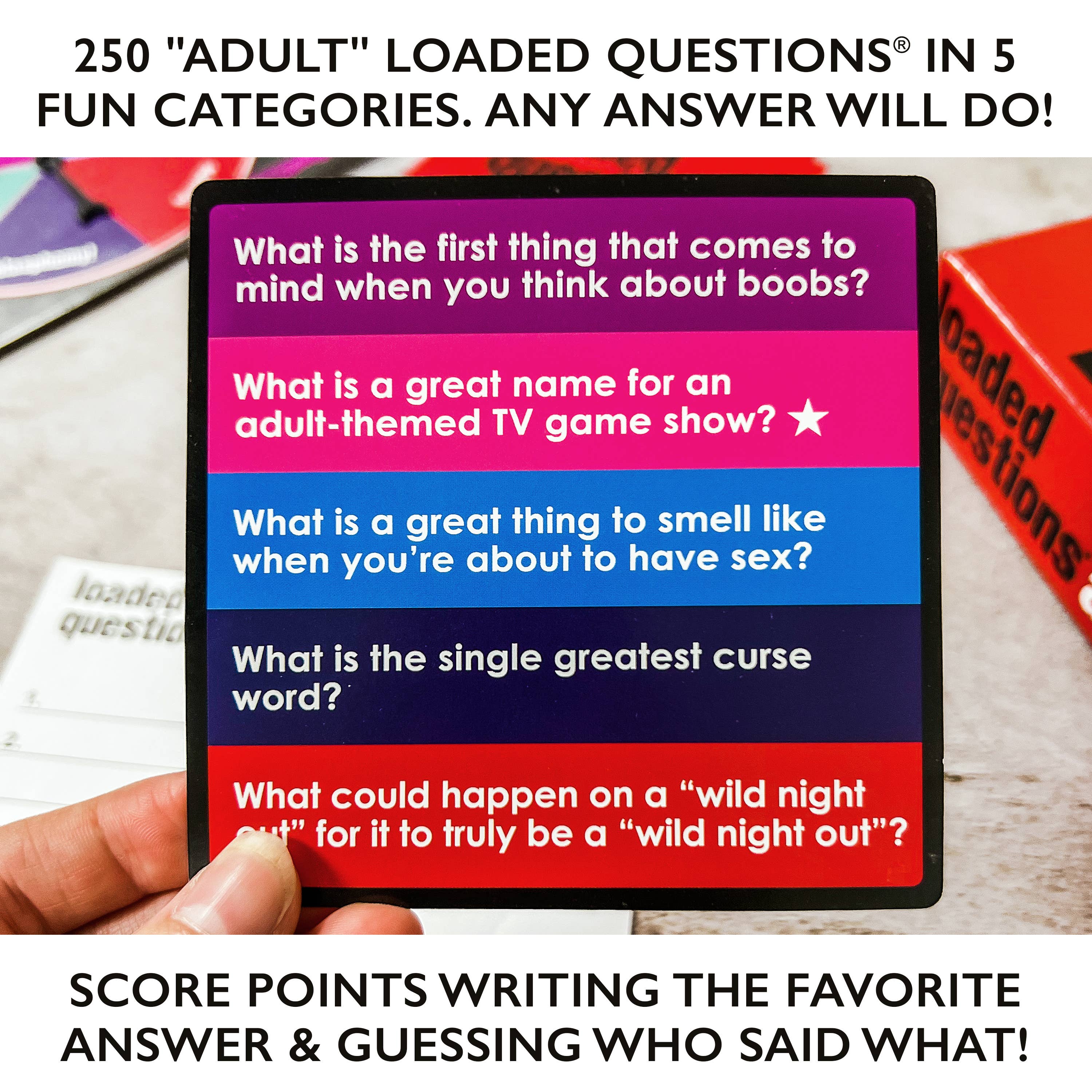 Loaded Questions Adult