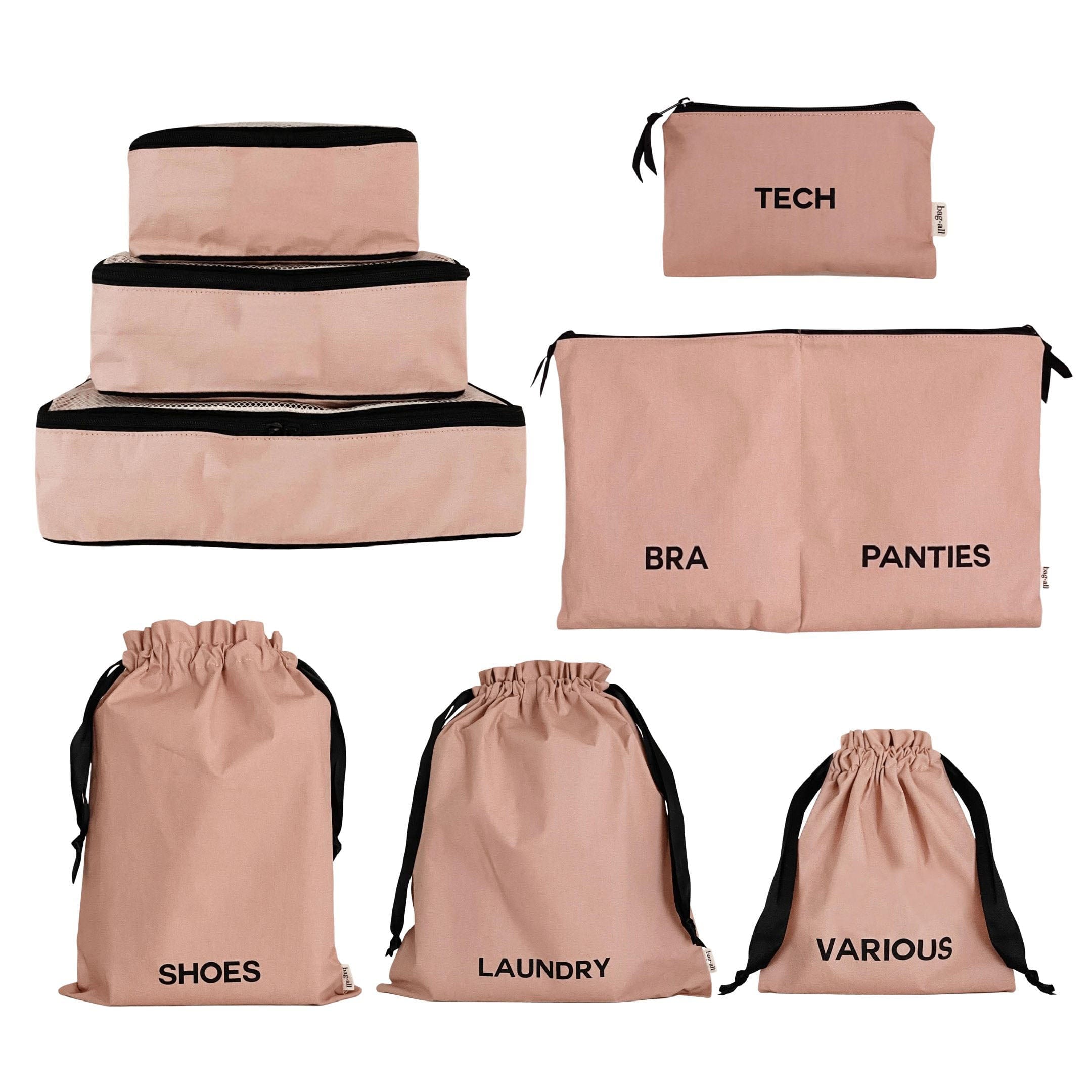 BA Travel Set, 8-pack – Pink/Blush - Glamourous Grace