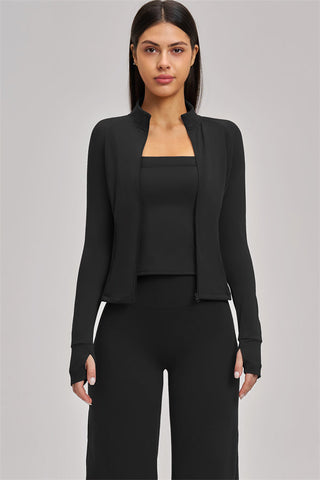 The Swoon Jacket Tank Top Flared Leggings 3-Piece Set