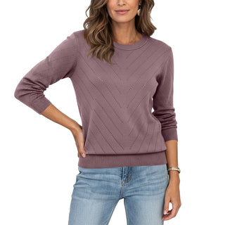 2026 European And American Amazon Autumn And Winter New Foreign Trade Fashion Pullover Sweater Round Neck Long Sleeve Comfortable Knitwear Women's Clothing