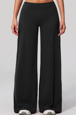 The Revive Crop Top Straight Leg Pants 2-Piece Set