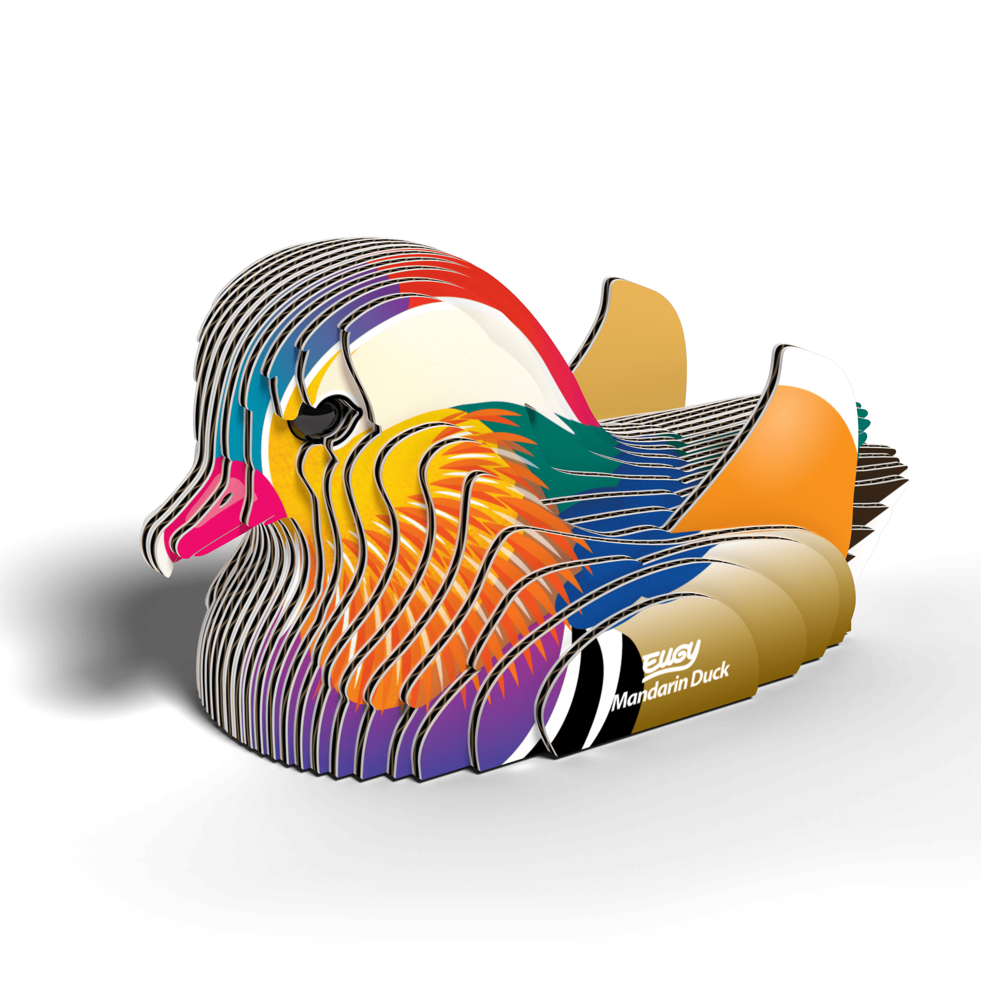 EUGY Mandarin Duck 3D Puzzle