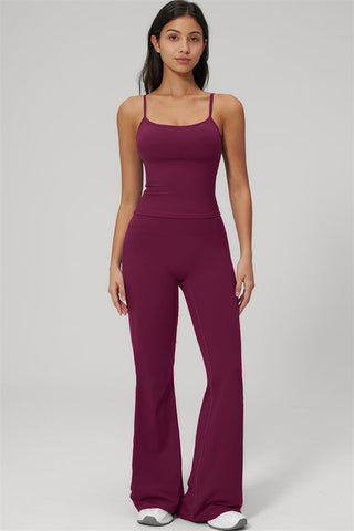 The Rapture Tank Top Flared Leggings 2-Piece Set