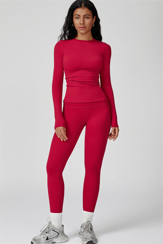 The Oasis Long Sleeve T-shirt Leggings 2-Piece Set
