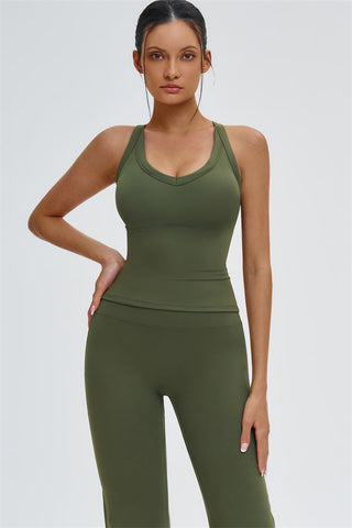 The Slate Cross Back Top