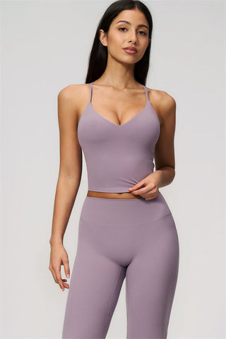 The Zura Tank Top Flared Leggings 2-Piece Set