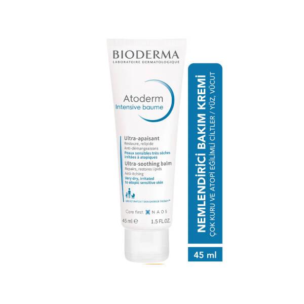 Bioderma Atoderm Intensive Baume: Soothe Dry, Itchy, Atopic Skin | Gentle Moisturizing Cream for Face & Body | Safe for Babies, Kids, Adults - Glamourous Grace
