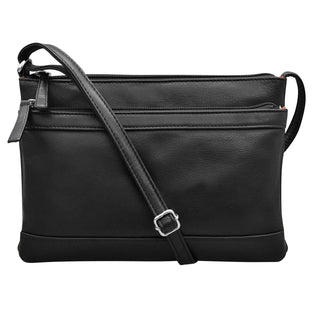 Double Zip Multi Color Crossbody
