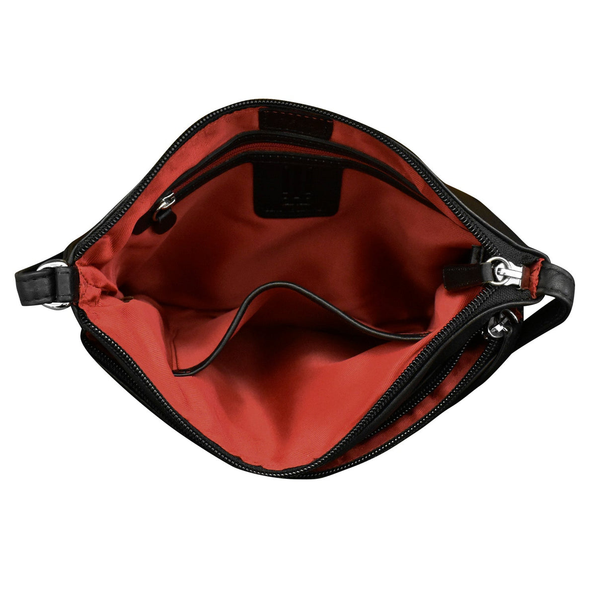 Double Zip Multi Color Crossbody