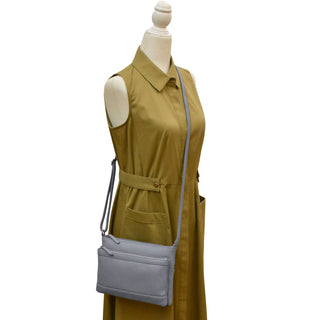Double Zip Multi Color Crossbody
