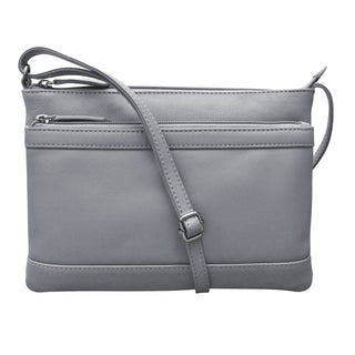 Double Zip Multi Color Crossbody