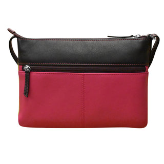 Double Zip Multi Color Crossbody