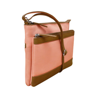 Double Zip Multi Color Crossbody