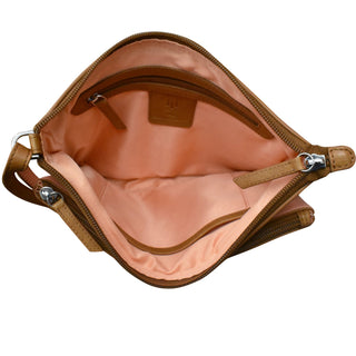 Double Zip Multi Color Crossbody