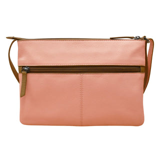 Double Zip Multi Color Crossbody