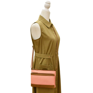 Double Zip Multi Color Crossbody